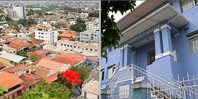 Alguns casarões, como o da Escola Estadual Sandoval de Azevedo, mantêm charme original do bairro (D) (Gladyston Rodrigues/AOCUBO FILMES) Alguns casarões, como o da Escola Estadual Sandoval de Azevedo, mantêm charme original do bairro (D) (Gladyston Rodrigues/AOCUBO FILMES)