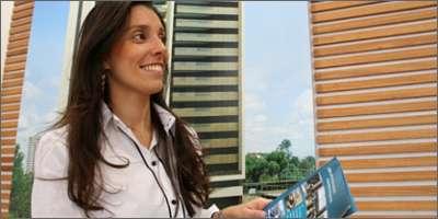 Adriana Bordalo, da RKM Engenharia, diz que venda de imóveis aumenta em 10% nesta época do ano (Gladyston Rodrigues/AOCUBO FILMES) Adriana Bordalo, da RKM Engenharia, diz que venda de imóveis aumenta em 10% nesta época do ano (Gladyston Rodrigues/AOCUBO FILMES)