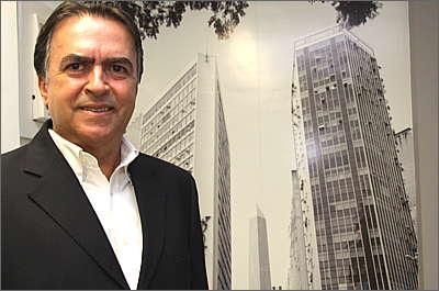Diretor da Atl�ntica Im�veis, Cin�zio Geraldo Pereira acredita em uma expans�o de 15% para o setor (Gladyston Rodrigues/Esp.EM)