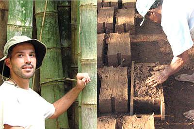 Processo de construção de tijolos de adobe utiliza terra crua, água e fibras naturais. O bioarquiteto Cristóvão Laruça alerta que é preciso escolher a técnica adequada em cada caso (Eduardo Almeida/RA Studio) Processo de construção de tijolos de adobe utiliza terra crua, água e fibras naturais. O bioarquiteto Cristóvão Laruça alerta que é preciso escolher a técnica adequada em cada caso (Eduardo Almeida/RA Studio)