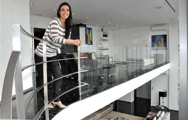 Adriana Bordalo conta que a RKM Engenharia adotou a automação predial para auxiliar na gestão de seus empreendimentos (Eduardo Almeida/RA Studio) Adriana Bordalo conta que a RKM Engenharia adotou a automação predial para auxiliar na gestão de seus empreendimentos (Eduardo Almeida/RA Studio)