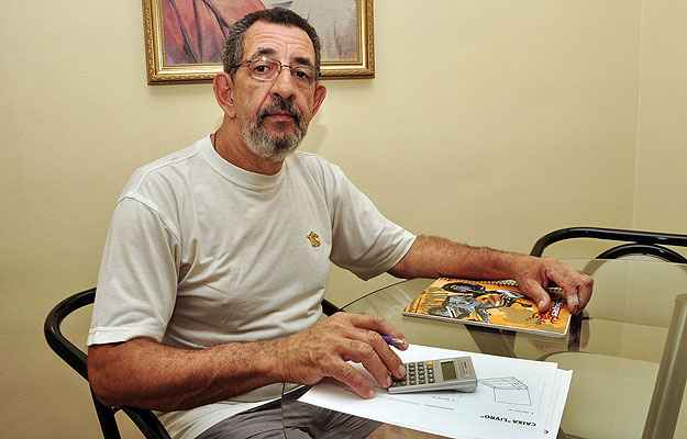 O fresador Carlos Moraes mudou de apartamento recentemente, para fugir do reajuste de mais de 10% (Eduardo Almeida/RA Studio)
