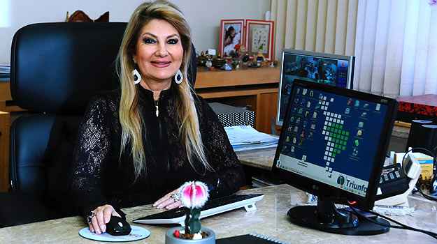 Diretora da Triunfo Corretora e Administradora de Seguros, Carmen Ribeiro lembra que o cliente ainda concorre a prêmios todos os meses (Euller Júnior/EM/D.A Press) Diretora da Triunfo Corretora e Administradora de Seguros, Carmen Ribeiro lembra que o cliente ainda concorre a prêmios todos os meses (Euller Júnior/EM/D.A Press)