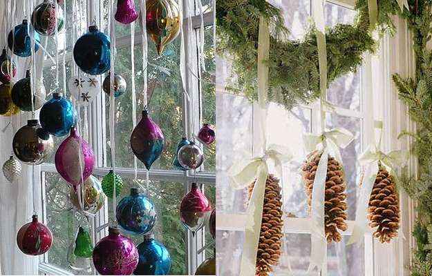 Janelas decoradas criam efeitos encantadores no Natal - Lugar Certo