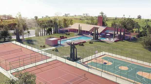 Projeto arquitetônico e paisagístico do Gran Park Toscana, da Gran Viver, valoriza a integração das áreas internas e externas - Gran Viver/Divulgação